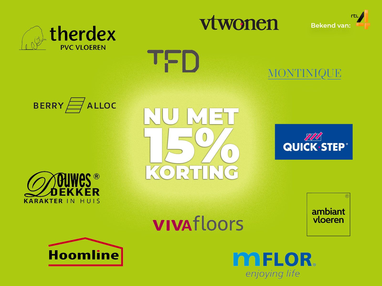 Merkenkorting bij Vloerloods.nl nu 15% korting op jouw favoriete topmerken!